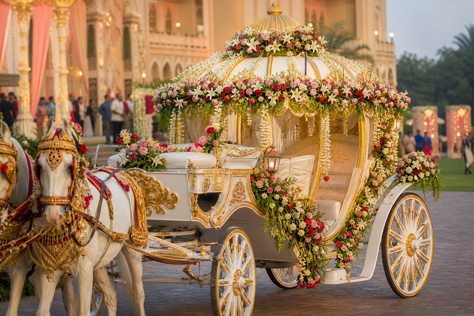 Flower Decorated Chariot (Baggi) service